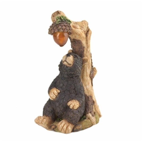 Greengrass Black Bear Solar Statue GR296919